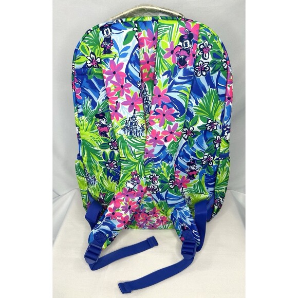 Lilly Pulitzer Loves Disney Bahia Backpack Minnie Daisy Multi Disney Dreamin NEW - Picture 3 of 15